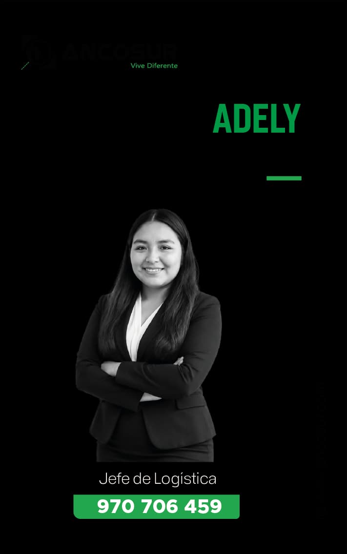 Adely Asto, Jefe de Logística de Ancosur