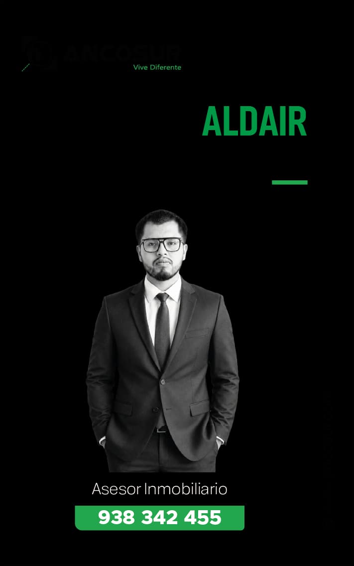 Aldair Gonzales, Asesor Inmobiliario de Ancosur