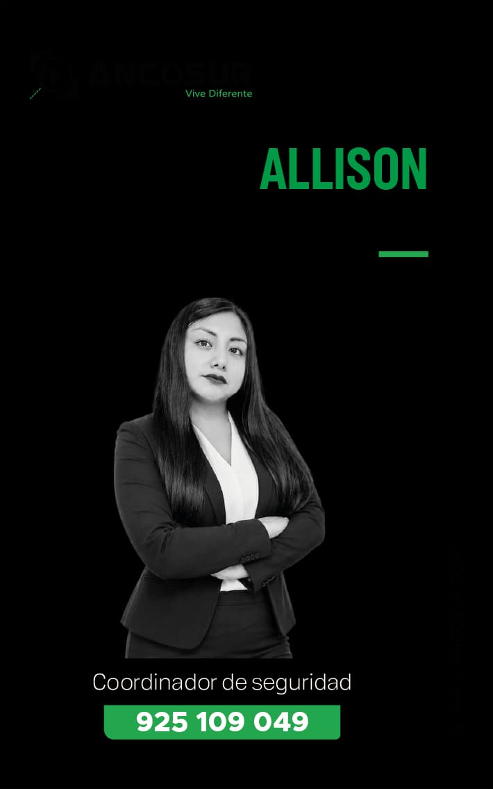 Allison Zorrilla, Coordinador de Seguridad de Ancosur