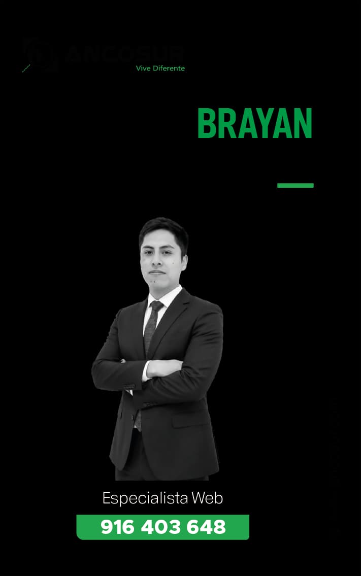 Brayan Basurto, Especialista Web de Ancosur