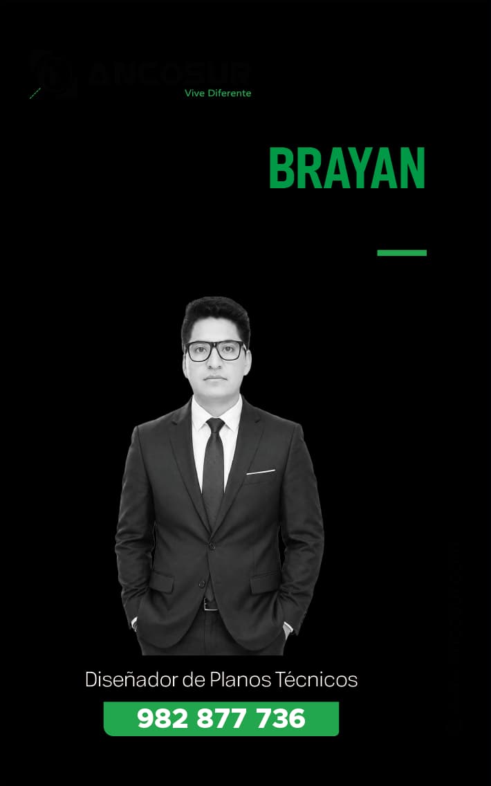 Brayan Guerra, Diseñador de Planos Técnicos de Ancosur