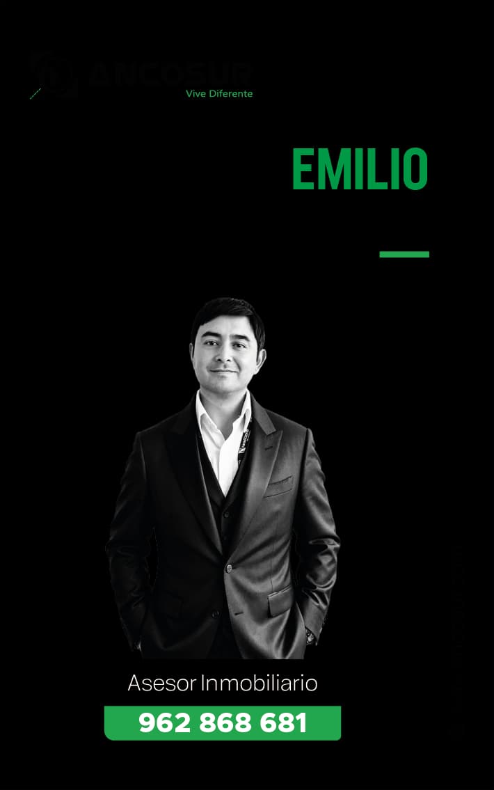 Emilio Carrillo, Asesor Inmobiliario de Ancosur