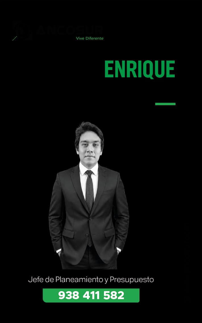 Enrique Pomayay, Jefe de Planeamiento y Presupuesto de Ancosur