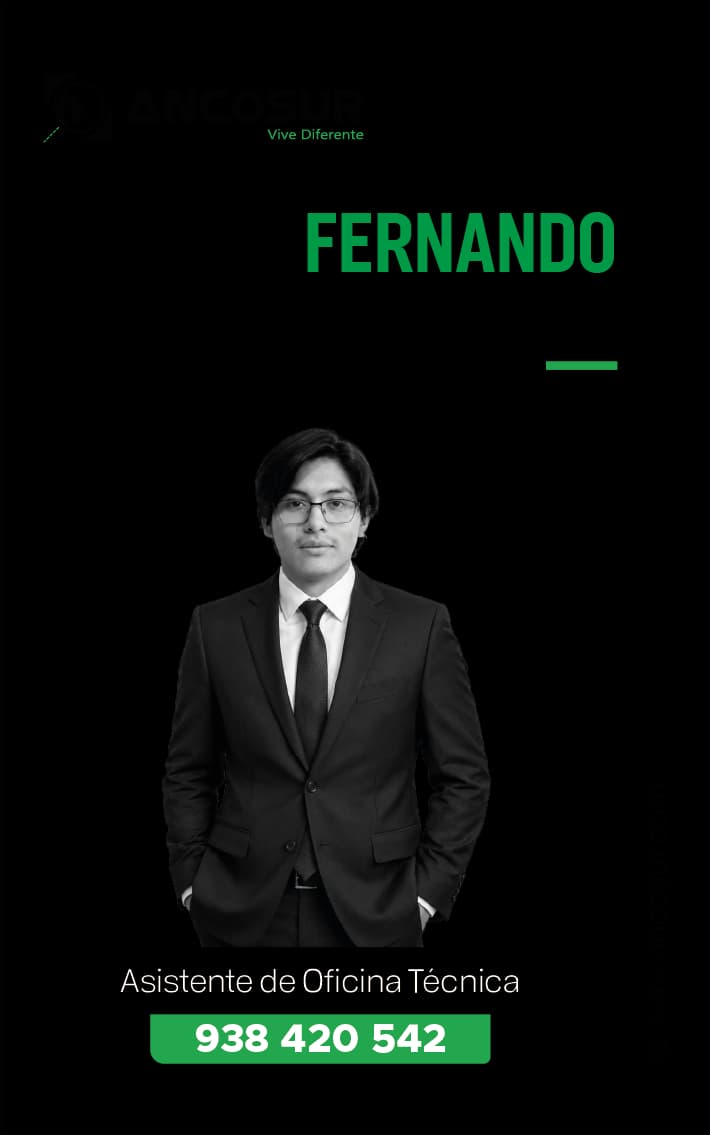 Fernando Laurente, Asistente de Oficina Técnica de Ancosur