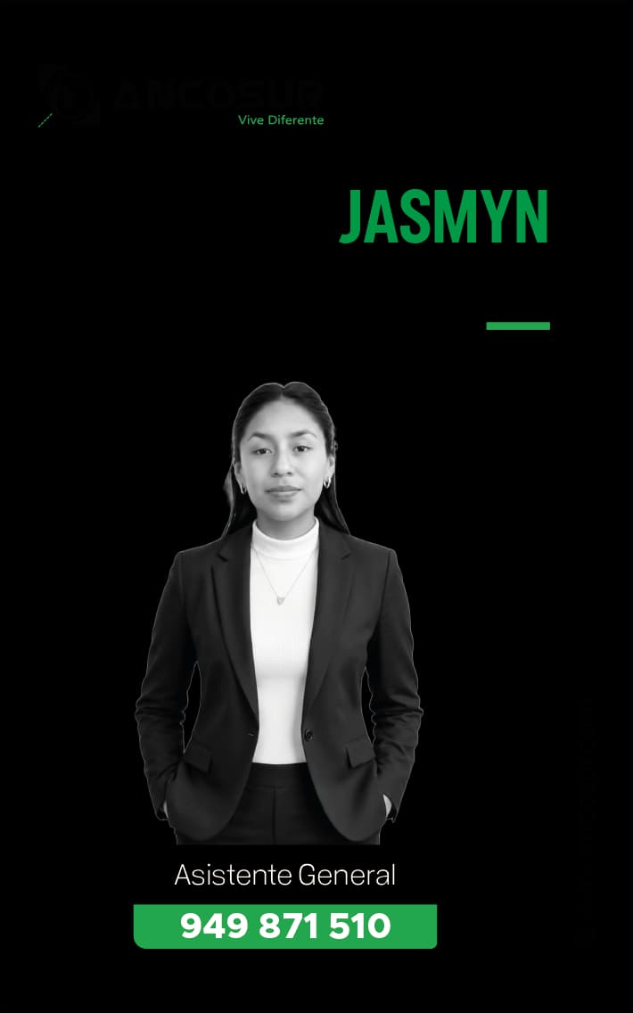 Jasmyn Yauri, Asistente General de Ancosur