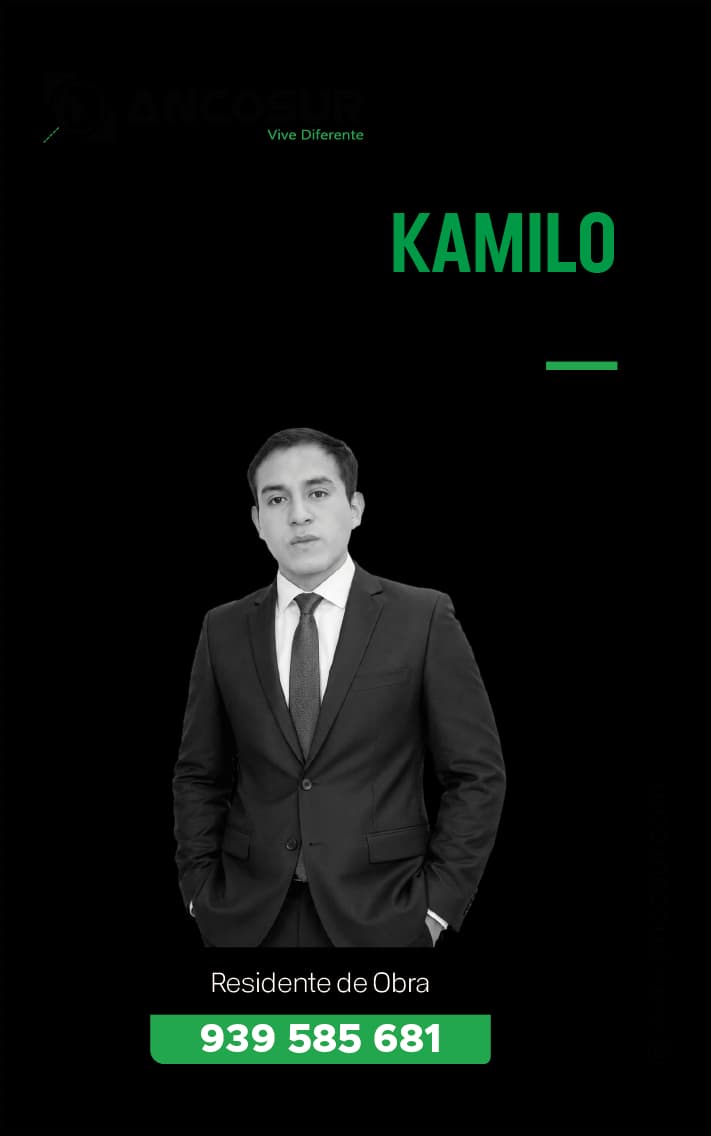 Kamilo Santana, Residente de Obra de Ancosur