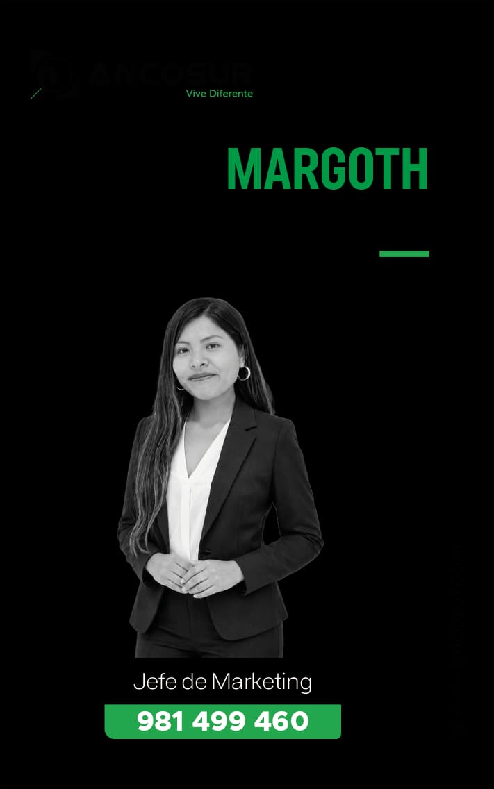Margoth Peralta, Jefe de Marketing de Ancosur