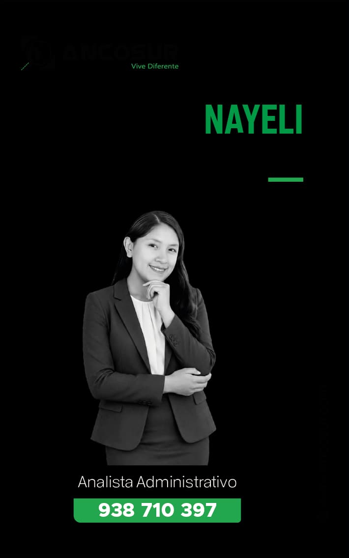 Nayeli Pérez, Analista Administrativo de Ancosur