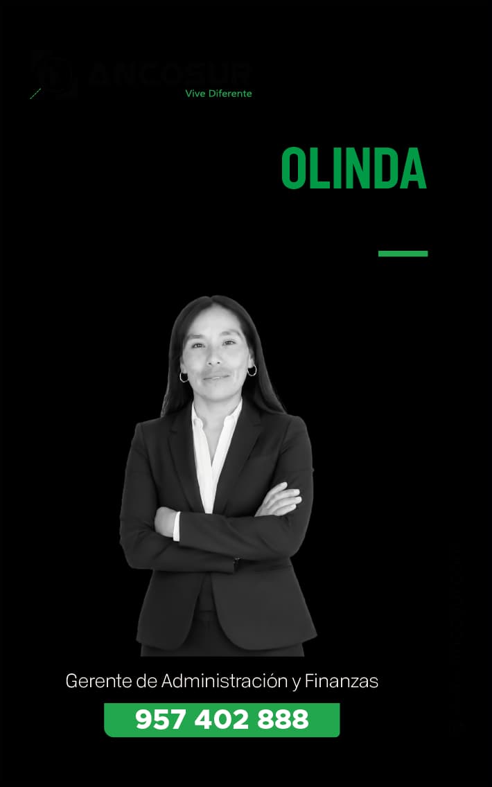 Olinda Matamoros, Gerente de Administración y Finanzas de Ancosur