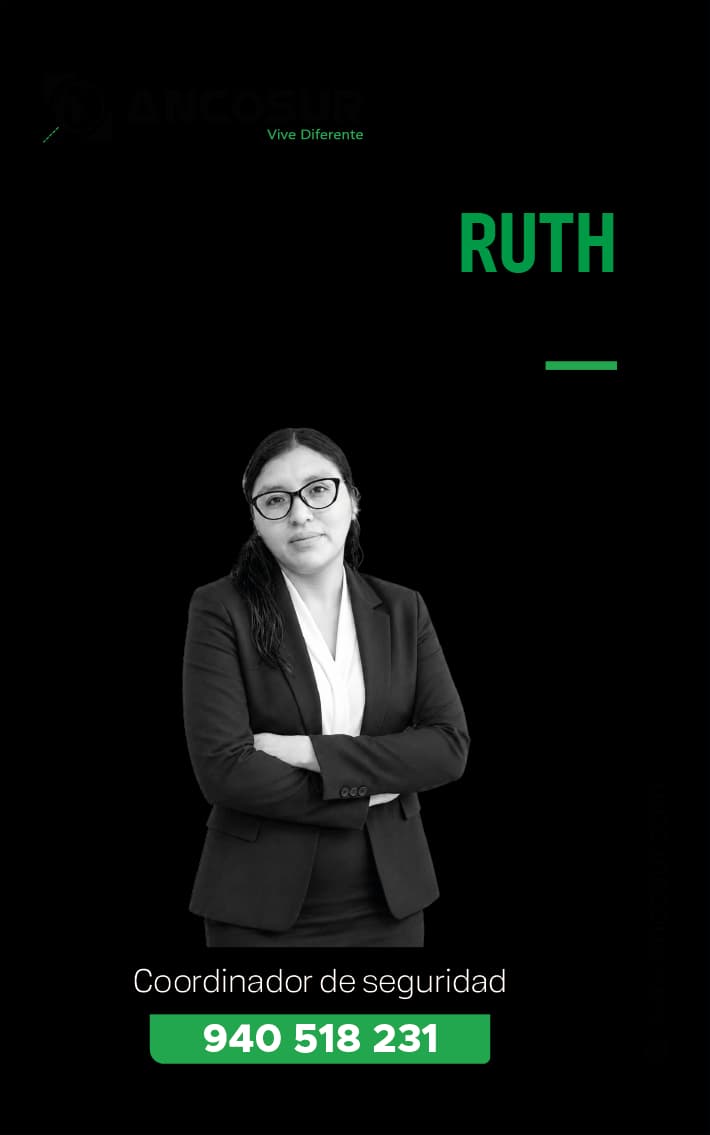 Ruth Martínez, Coordinador de Seguridad de Ancosur