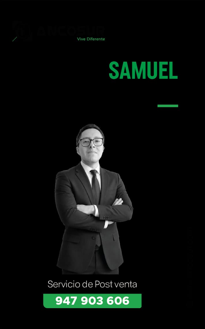Samuel Aliaga, Servicio de Post Venta de Ancosur
