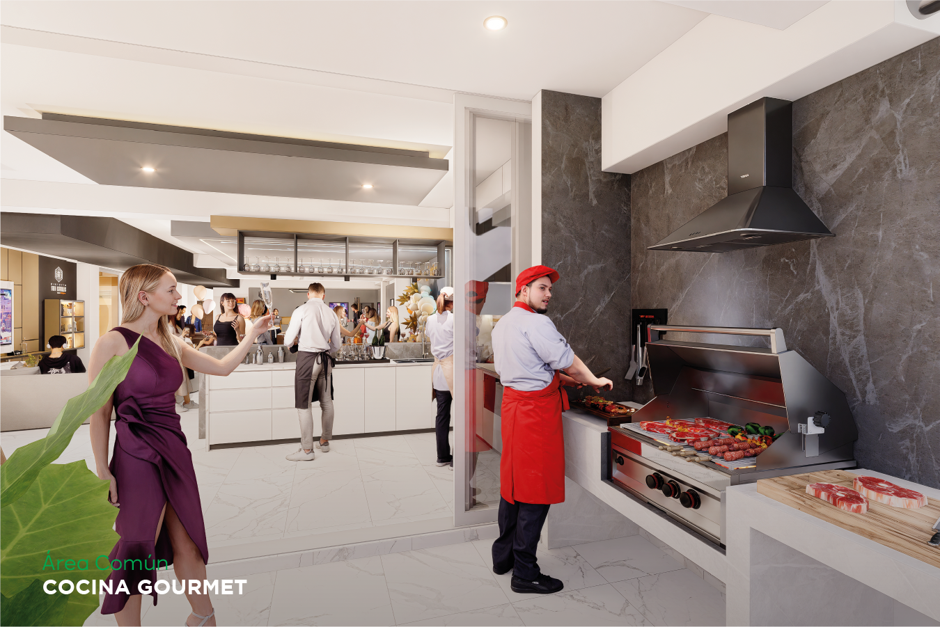 Cocina Gourmet de Distrito San Carlos
