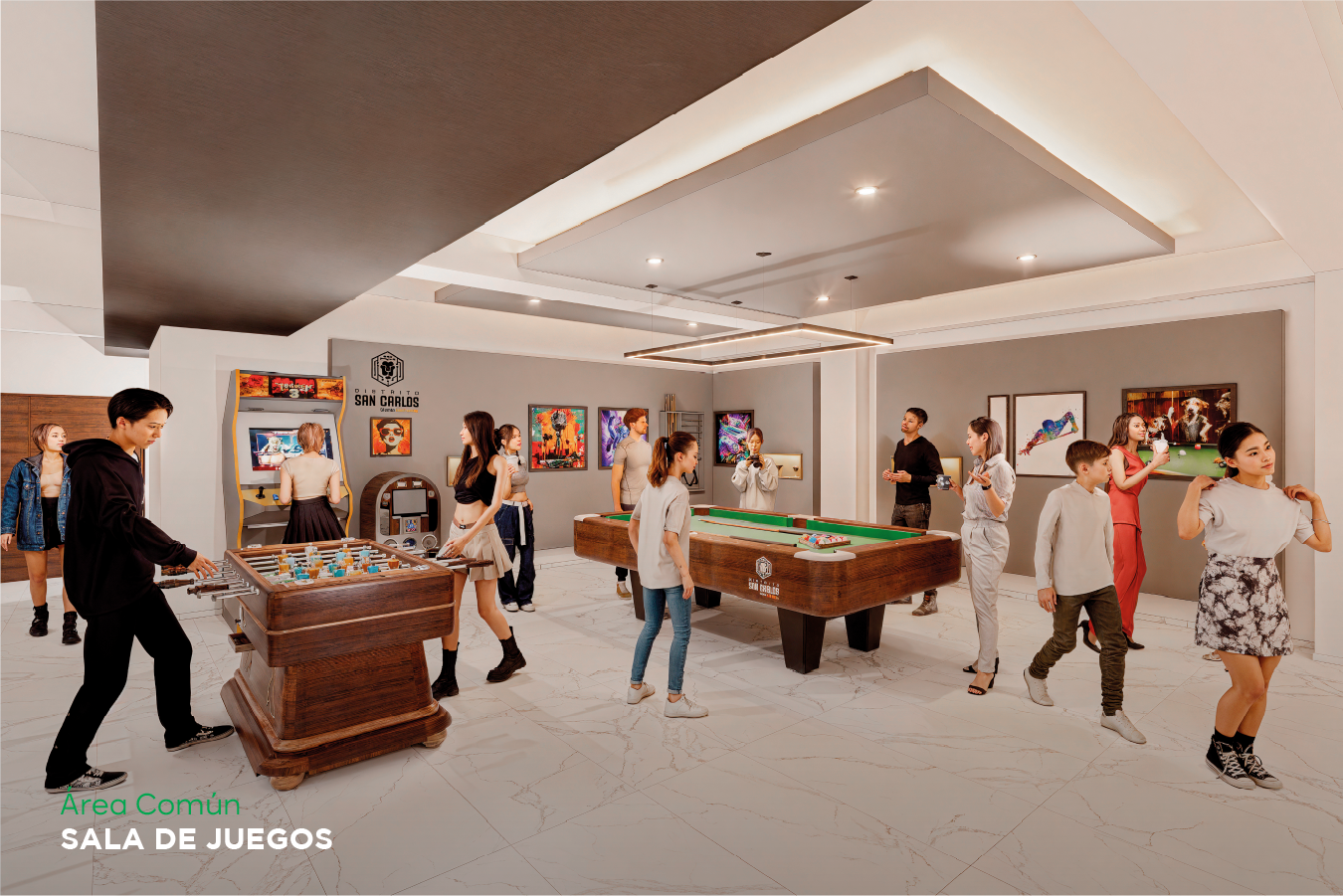 Sala de Juegos de Distrito San Carlos
