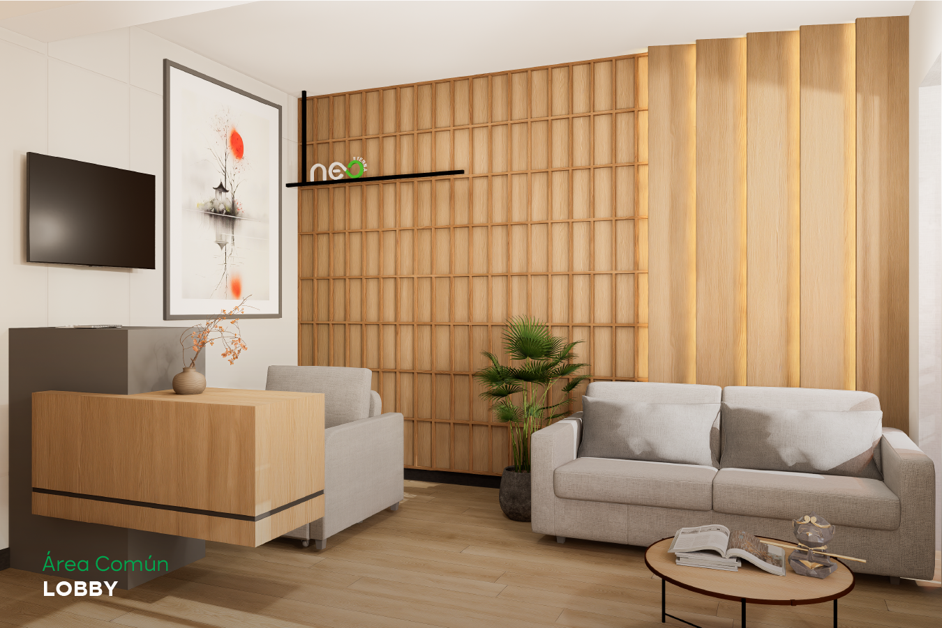 Lobby de Distrito San Carlos