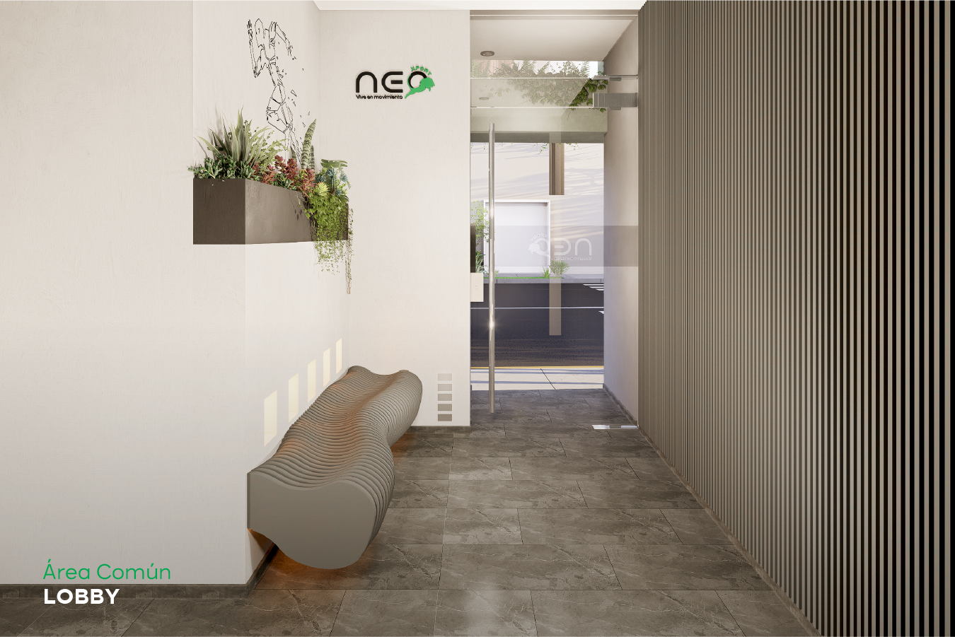 Lobby de Distrito San Carlos